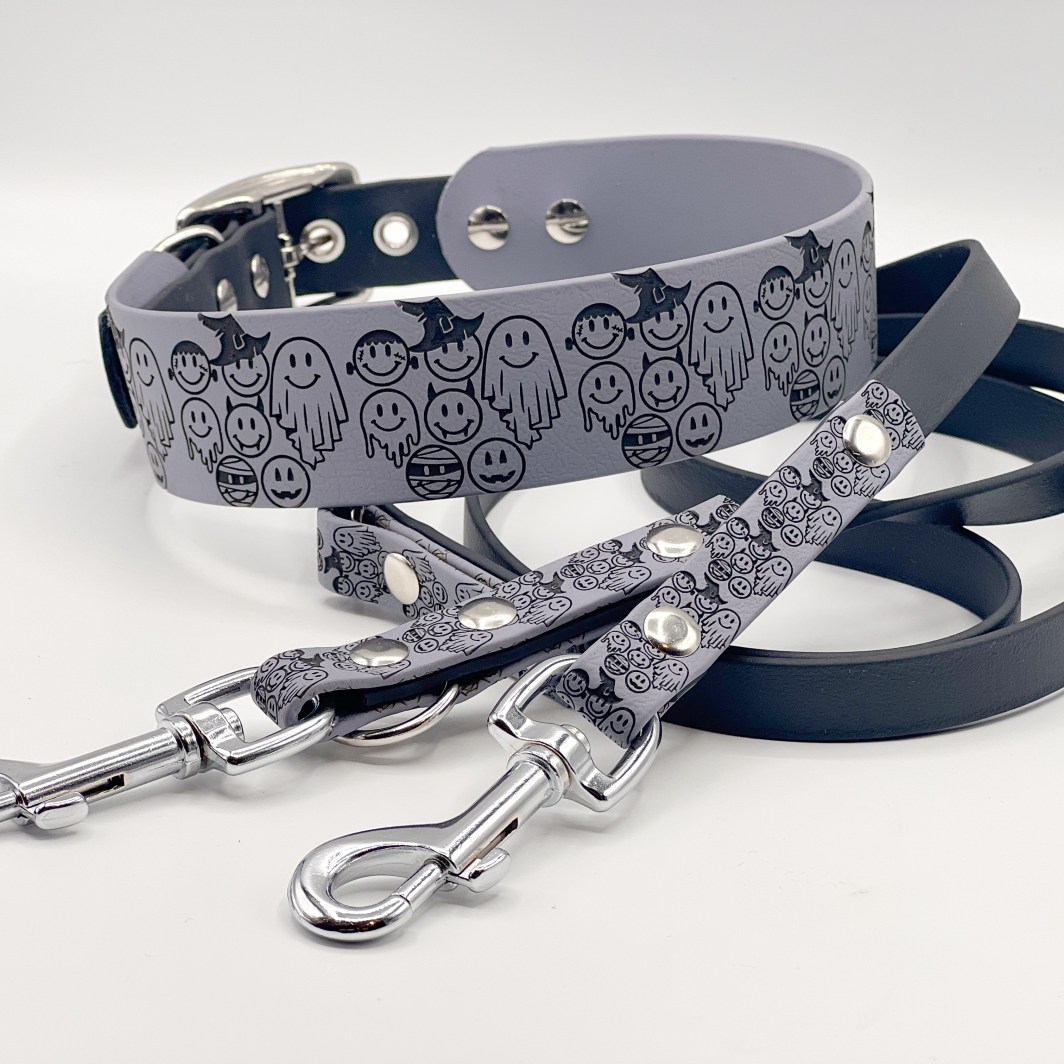 Halsband 'Ghostfaces'