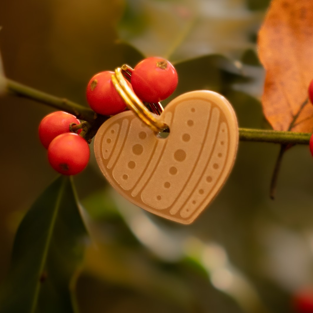 Christmas Hundemarke 'Gingerbread Heart'
