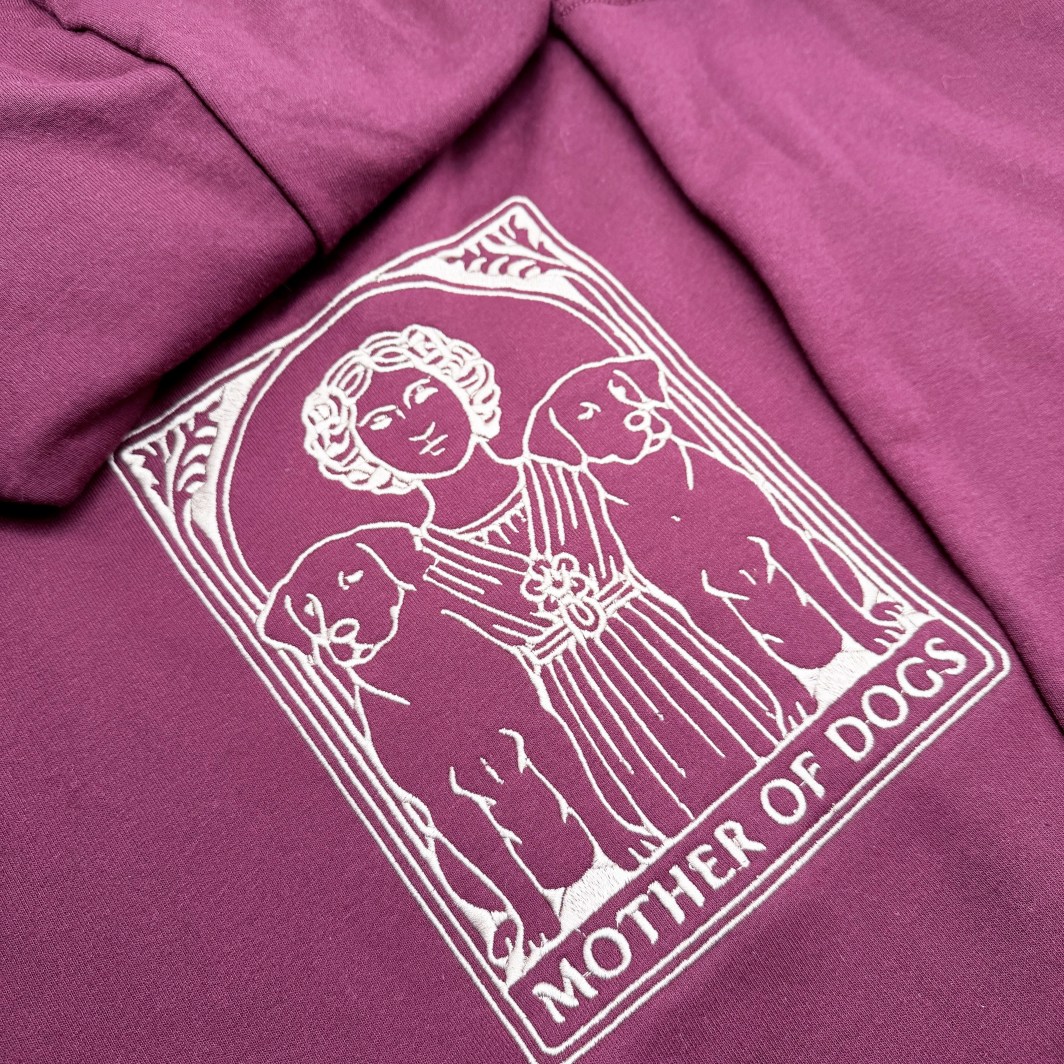 'Mother of dogs' Premium Oversized Hoodie