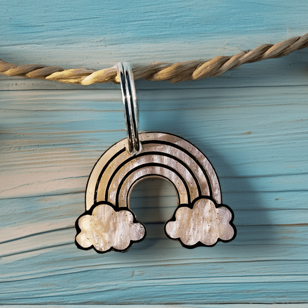 Hundemarke 'Rainbow'