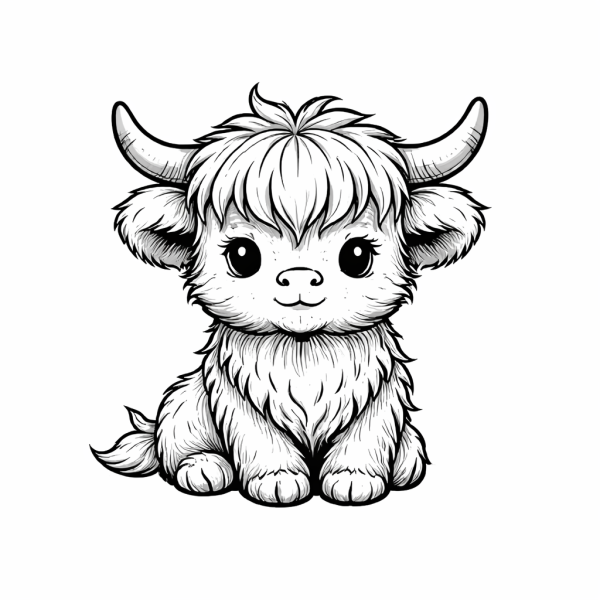 Hundemarke 'Hochlandrind1'