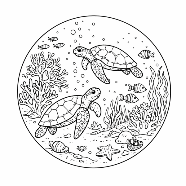 Hundemarke 'Schildkröten'