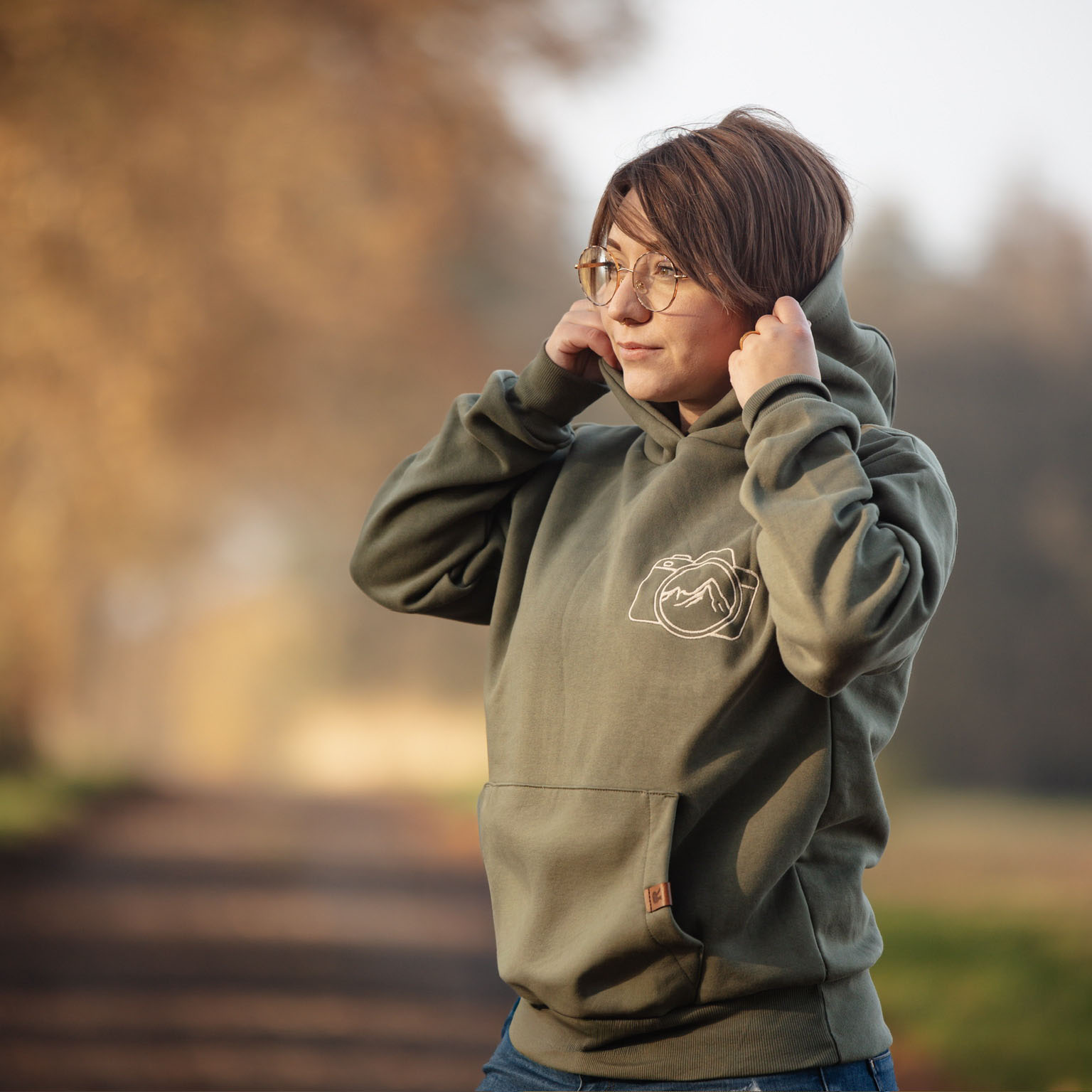 'Photographer' Hoodie / Sweater – Bild 2